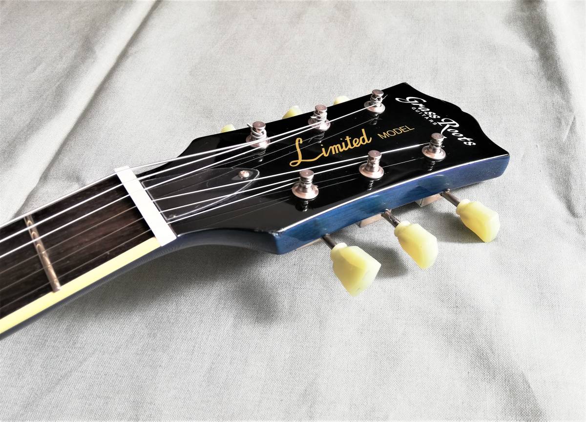 GrassRoots G-LP-60S 青系 レスポール ESP グラスルーツ GrassRoots G-LP-60S 青系 レスポール ESP グラスルーツ