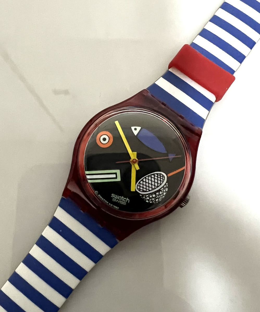 腕時計 スウォッチ 1992 デッドストック swatch スタンダード sr114 fritto misto_画像1