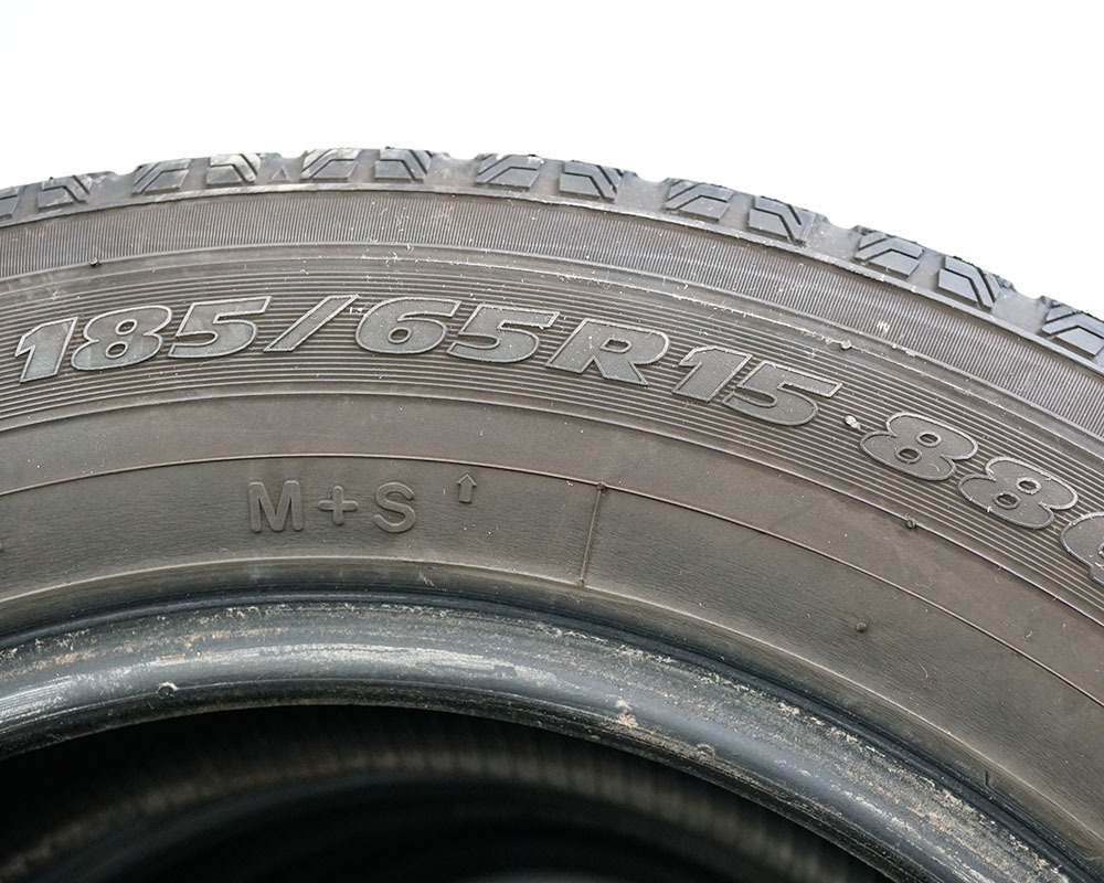 TOYO トーヨー GARIT G5 185/65R15 2012年製造 中古 スタッドレス 4本セット 冬タイヤ プリウス ノート等　[CW-012]_画像7