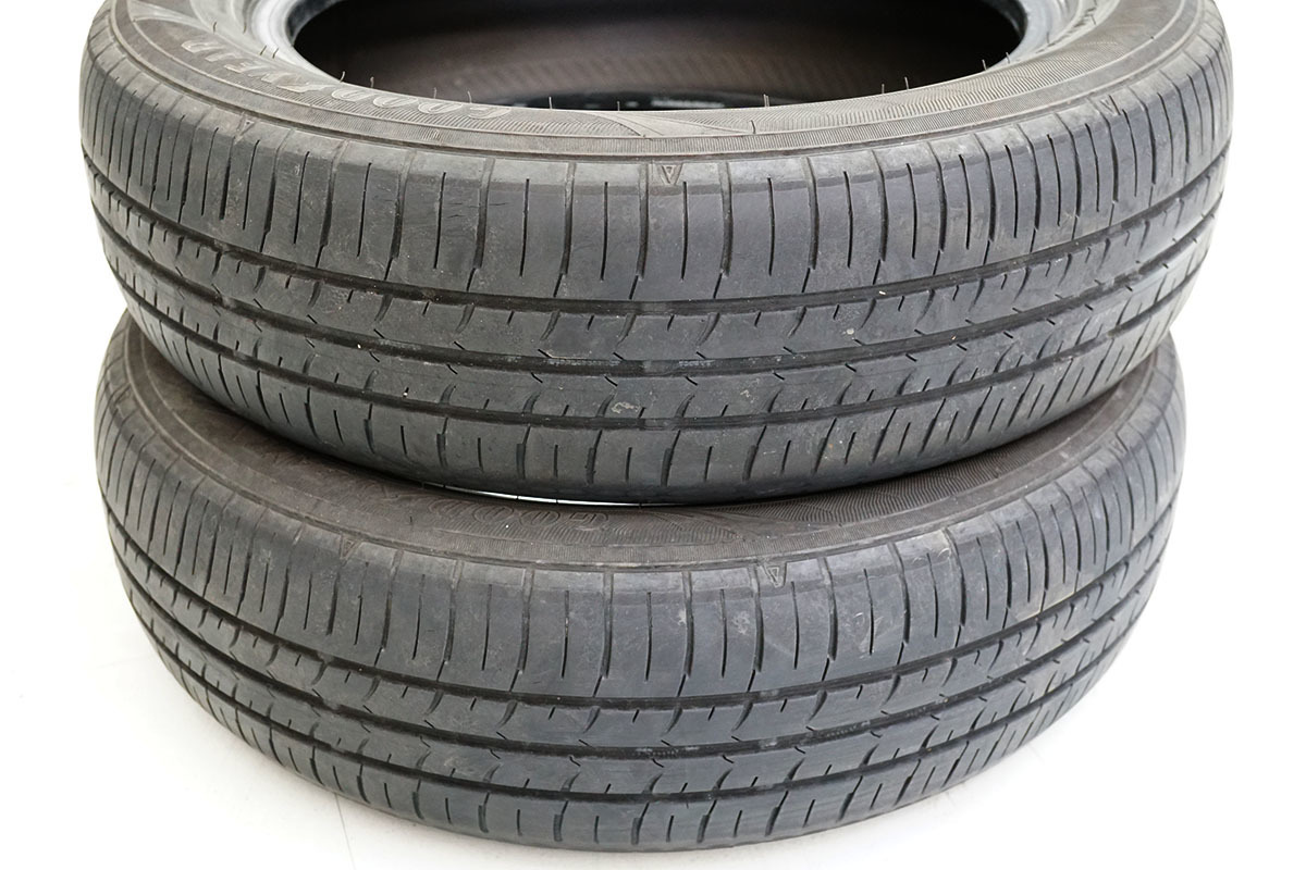 GOODYEAR グッドイヤー エフィシエントグリップ ECO EG01 155/65R14 75S 2015年製造 中古2本　[BT06]_画像2