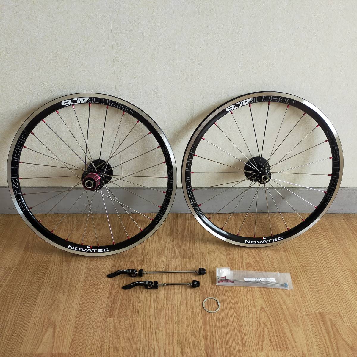Yahoo!オークション - NOVATEC JONNY 406 フロント74mm リア Yahoo!オークション - NOVATEC JONNY 406 フロント74mm リア
