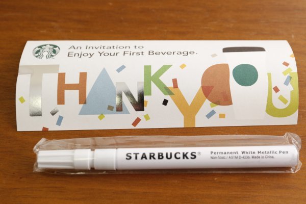 Starbucks Coffee スターバックス コーヒー♪桜デザイン 限定タンブラー ボトル doodle it + ドリンクチケット_画像6