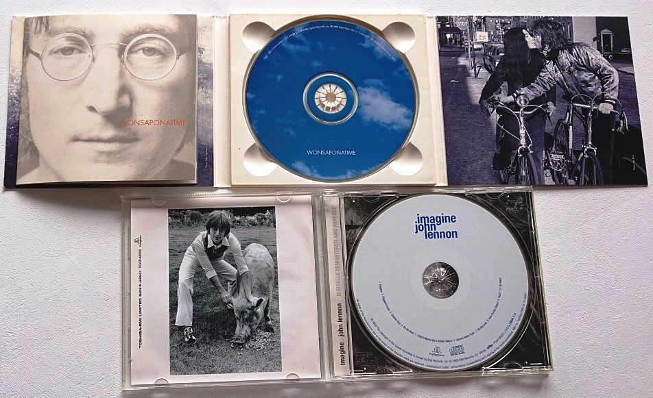 【送料無料】ジョン・レノンJOHN LENNON[WONSAPONATIME/selectiones from Lennon Anthology][imagine/DEGITALLY REMASTERED AND REMIXED]
