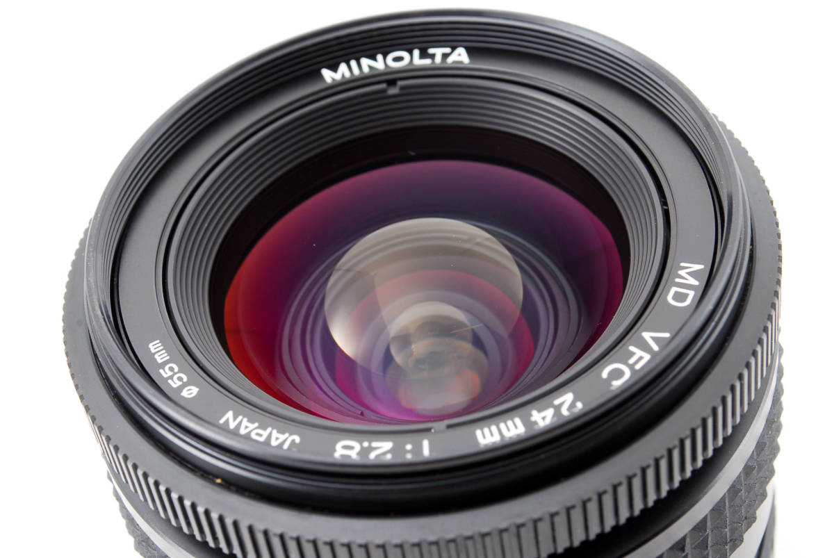MINOLTA ミノルタ MD VFC ROKKOR 24mm F2.8 送料無料♪ #894277 | www