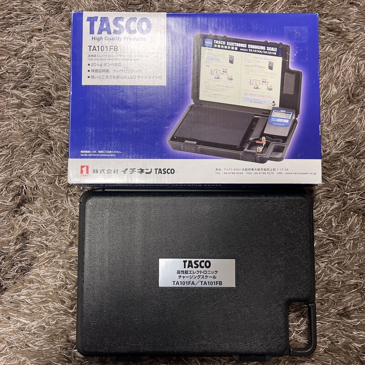 新品未使用 TASUCO タスコ 冷媒充填計量器 TA101FA/TA101FB チャージ