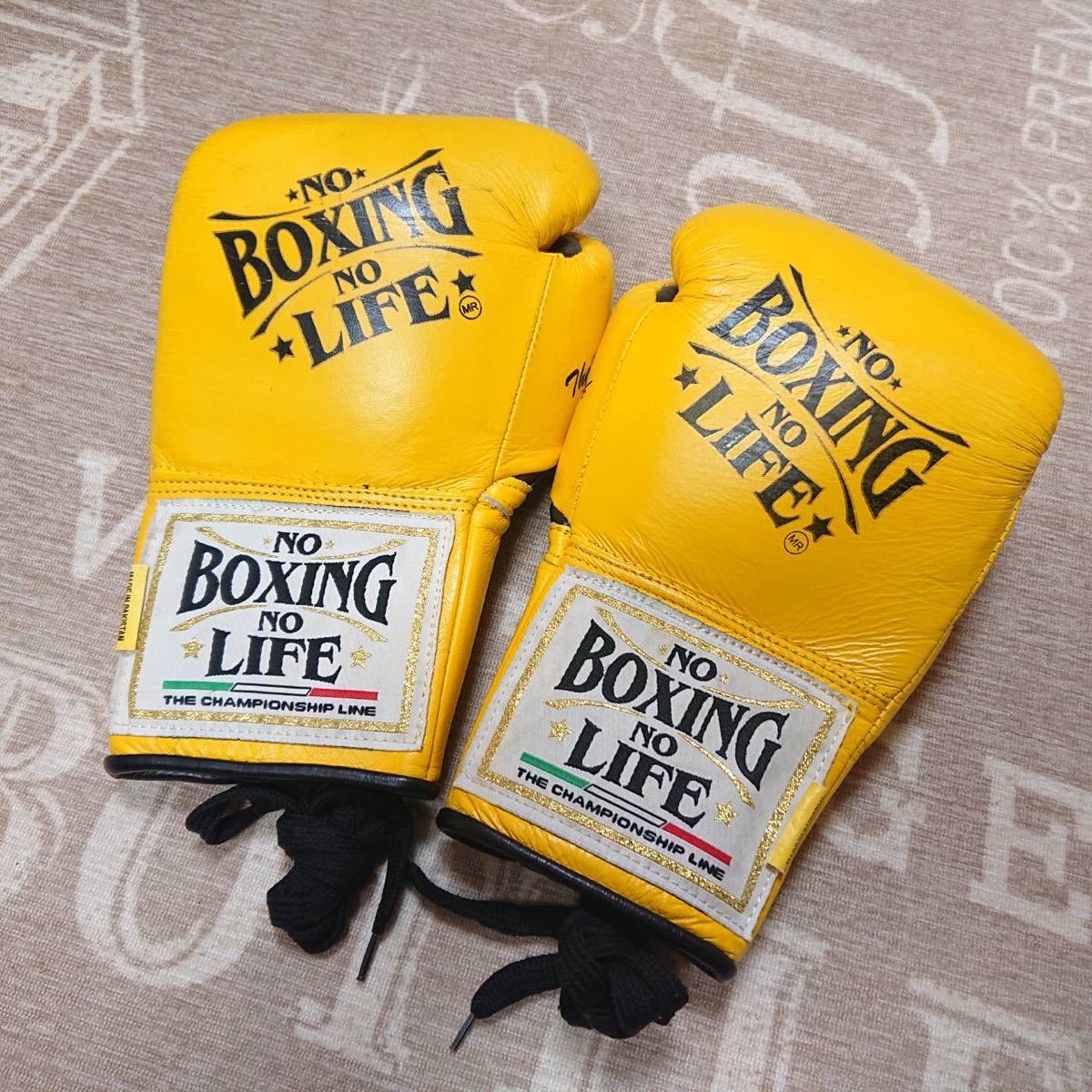 NO BOXING NO LIFE ノーボクシングノーライフ　ボクシンググローブ　8oz カネロ アルバレス　Winning