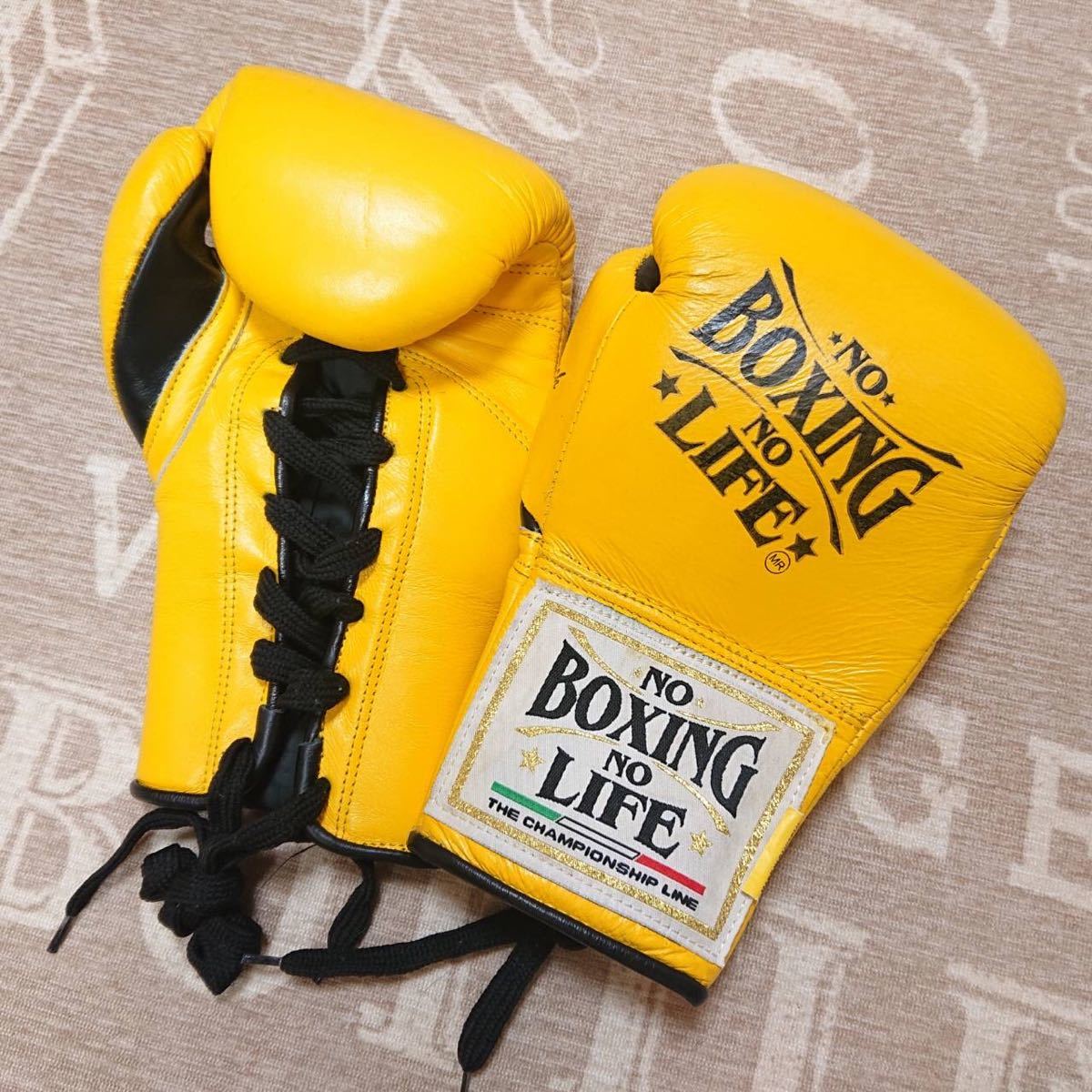 NO BOXING NO LIFE ノーボクシングノーライフ　ボクシンググローブ　8oz カネロ アルバレス　Winning