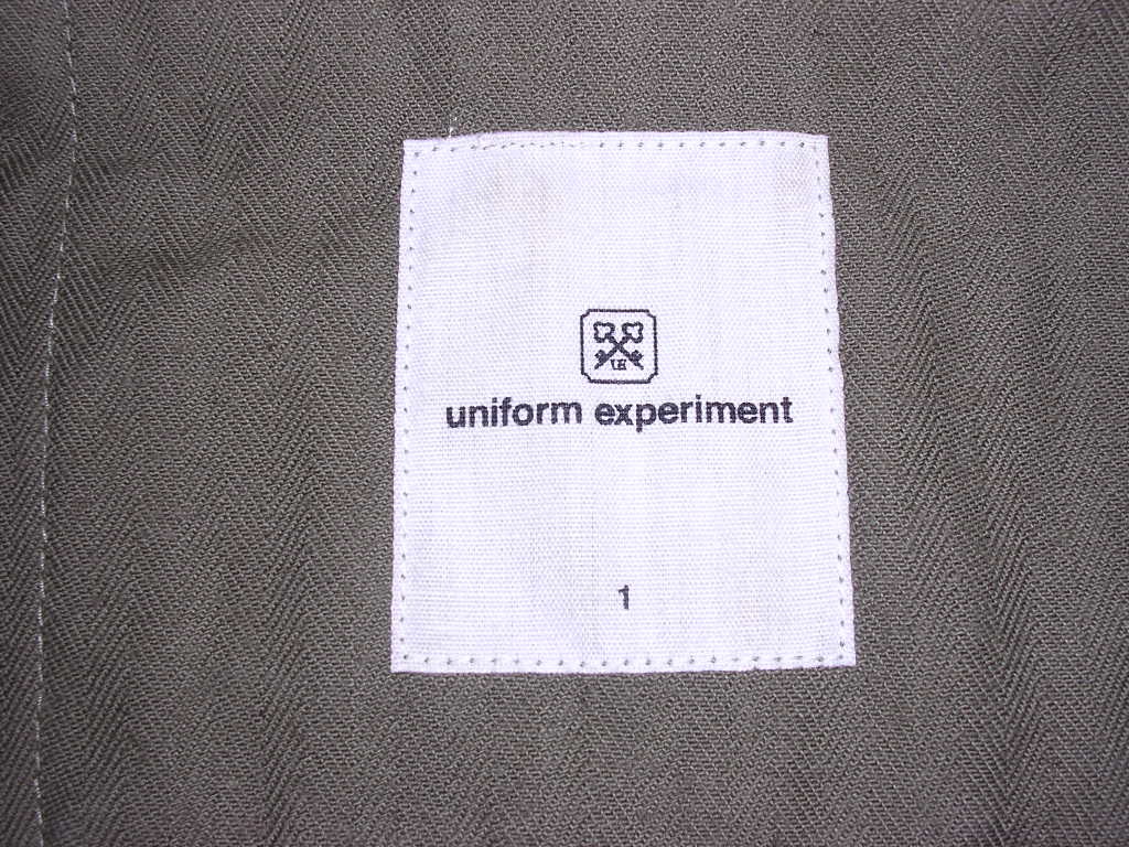2016年 ユニフォーム エクスペリメント uniform experiment フード付き HBT ミリタリー シャツ ジャケット 1 ソフ sophnet fcrb fragment_画像8