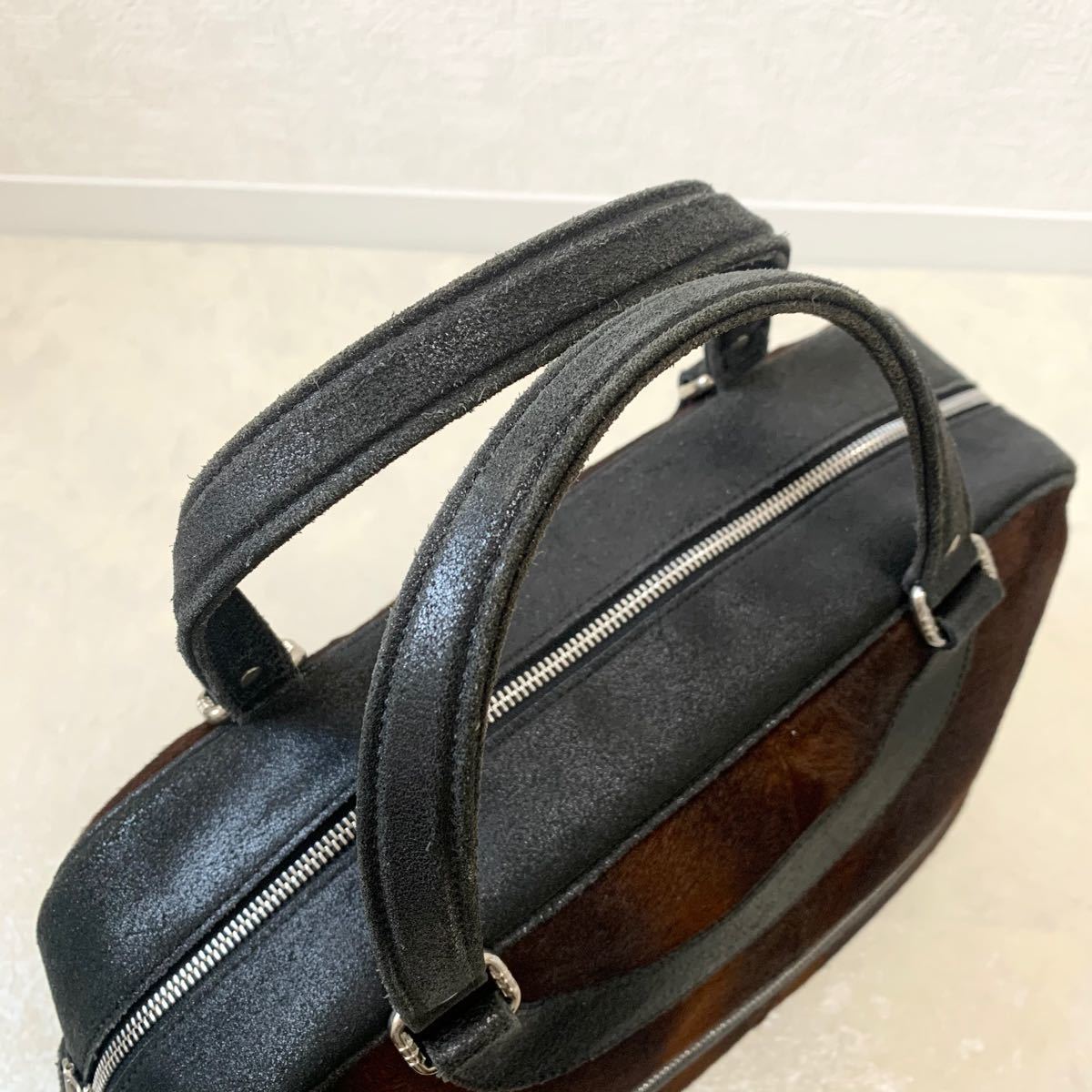 JACQUES LE CORRE リスボン ハラコレザー トートバッグ camexbolivia.com