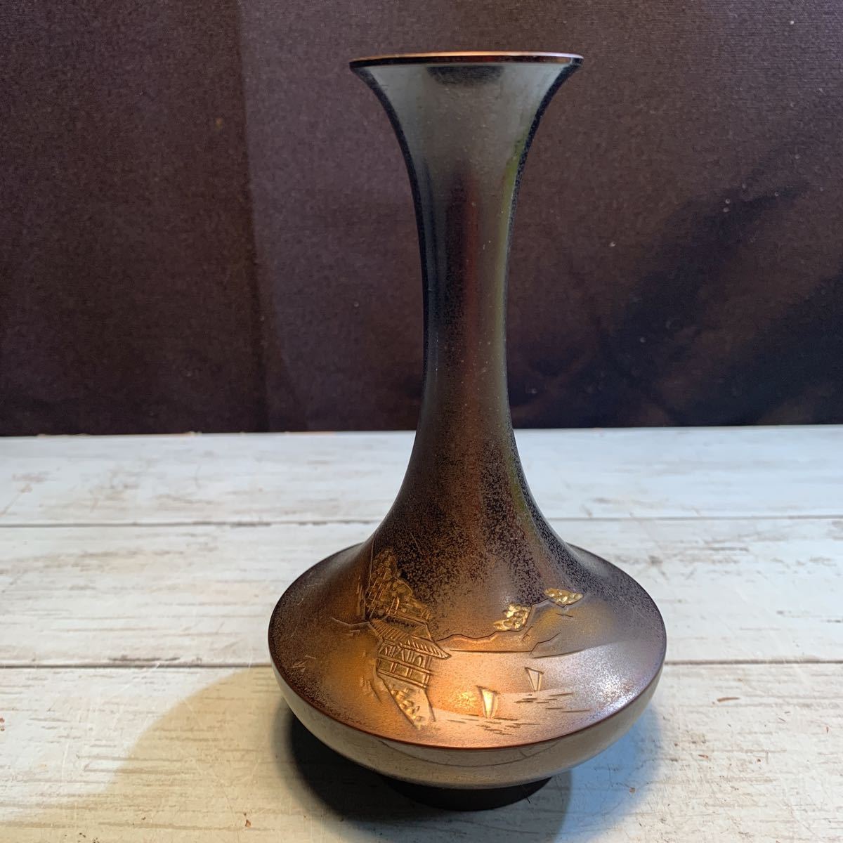 ついに再販開始!】 花器 銅器 古銅 真鍮 3broadwaybistro.com