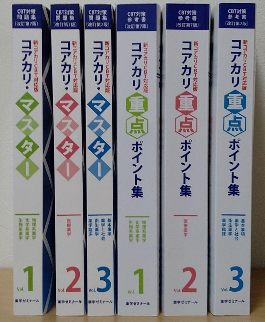 薬学ゼミナール コアカリマスター コアカリ重点ポイント集 第7版 CBT