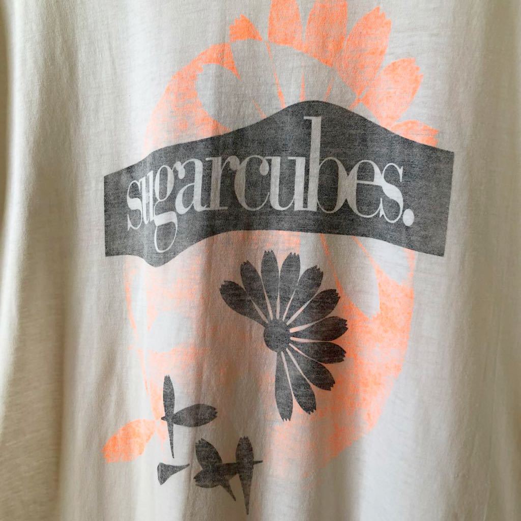 80s The Sugarcubes Life\'s to good Tour T-shirt XL USA made Vintage 80 period shuga- Cube sBJORKbyo-k original band 