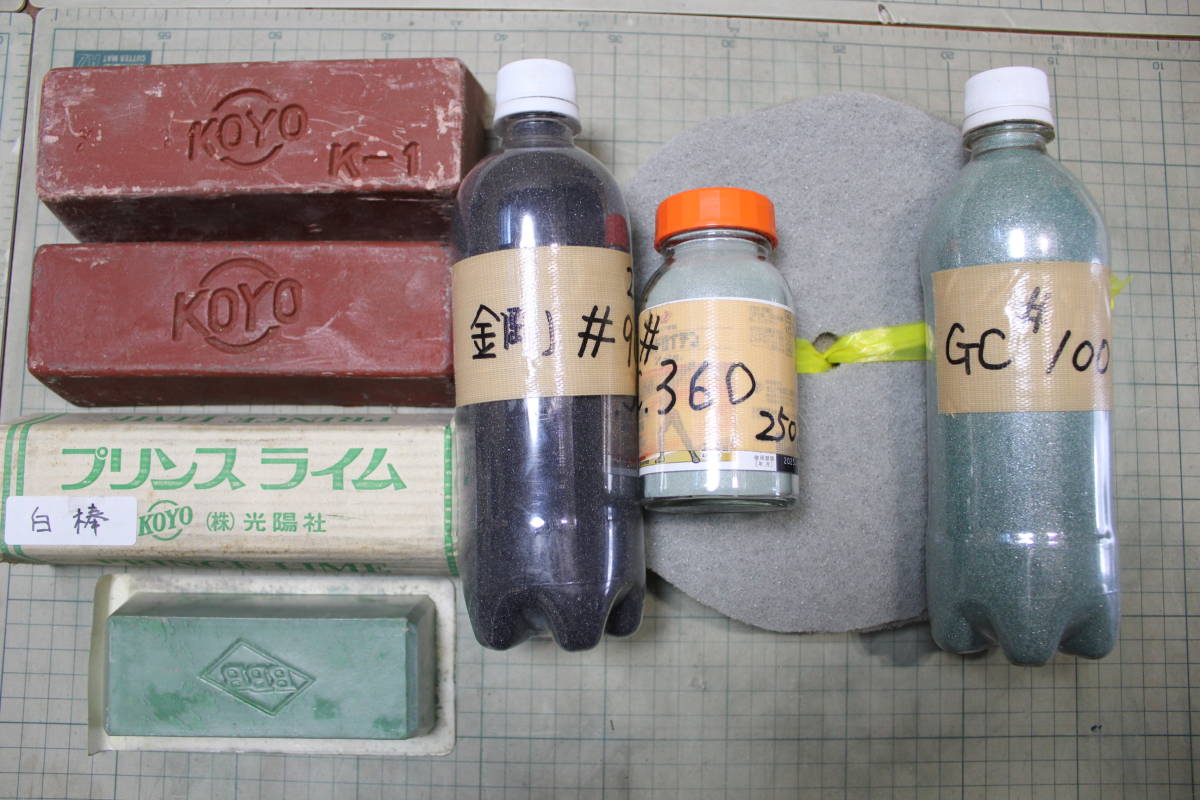 自作・無段変速バフ研磨機/日立モーター・三相200V/0.75・金具 自作・無段変速バフ研磨機/日立モーター・三相200V/0.75・金具