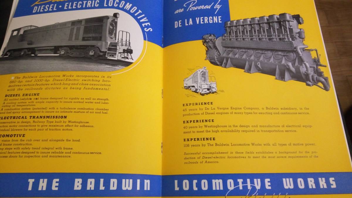 BALDWIN社 月刊 蒸気機関車 LOCOMOTIVES ディーゼル機関車への転換 1940年2月刊_画像5