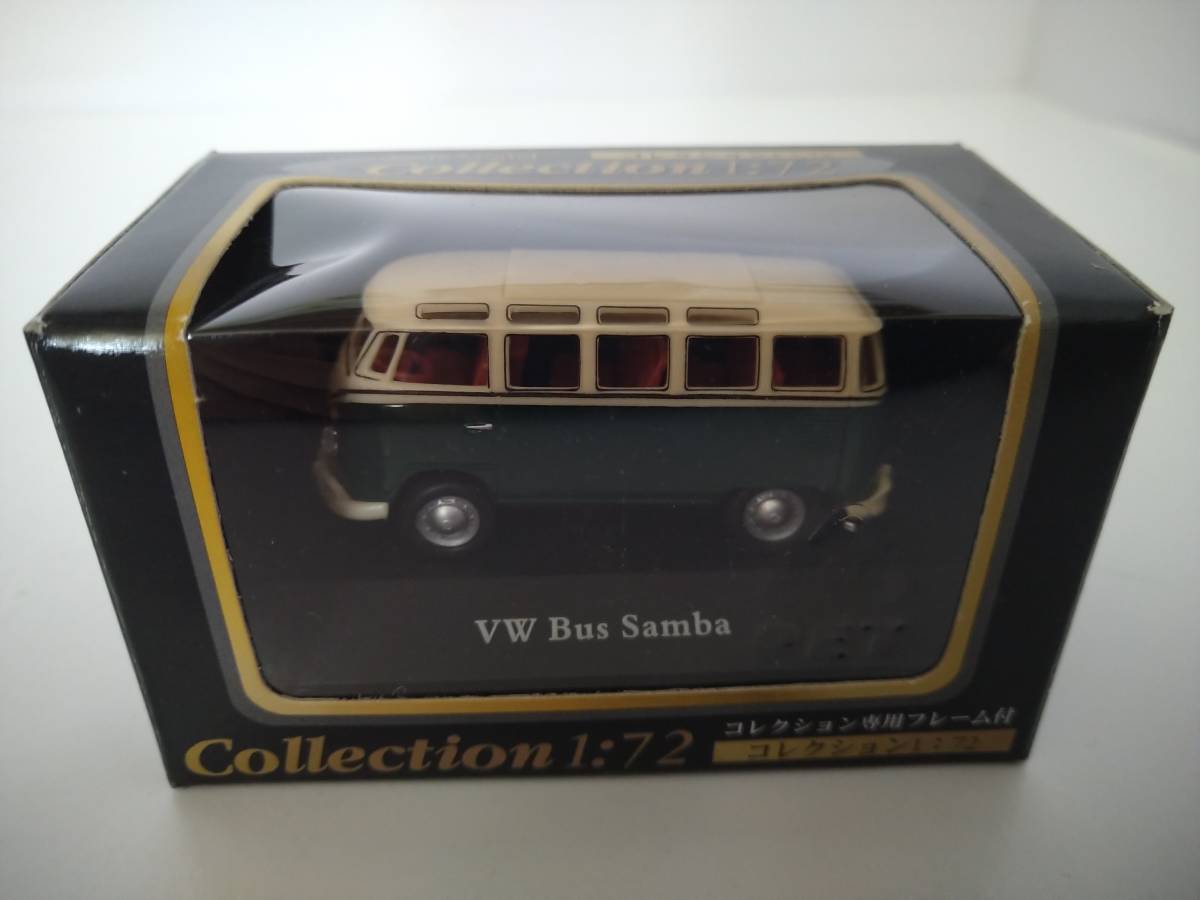 < new goods > Hongwell collection 1:72 VW Bus Samba green / beige 1/72 size 