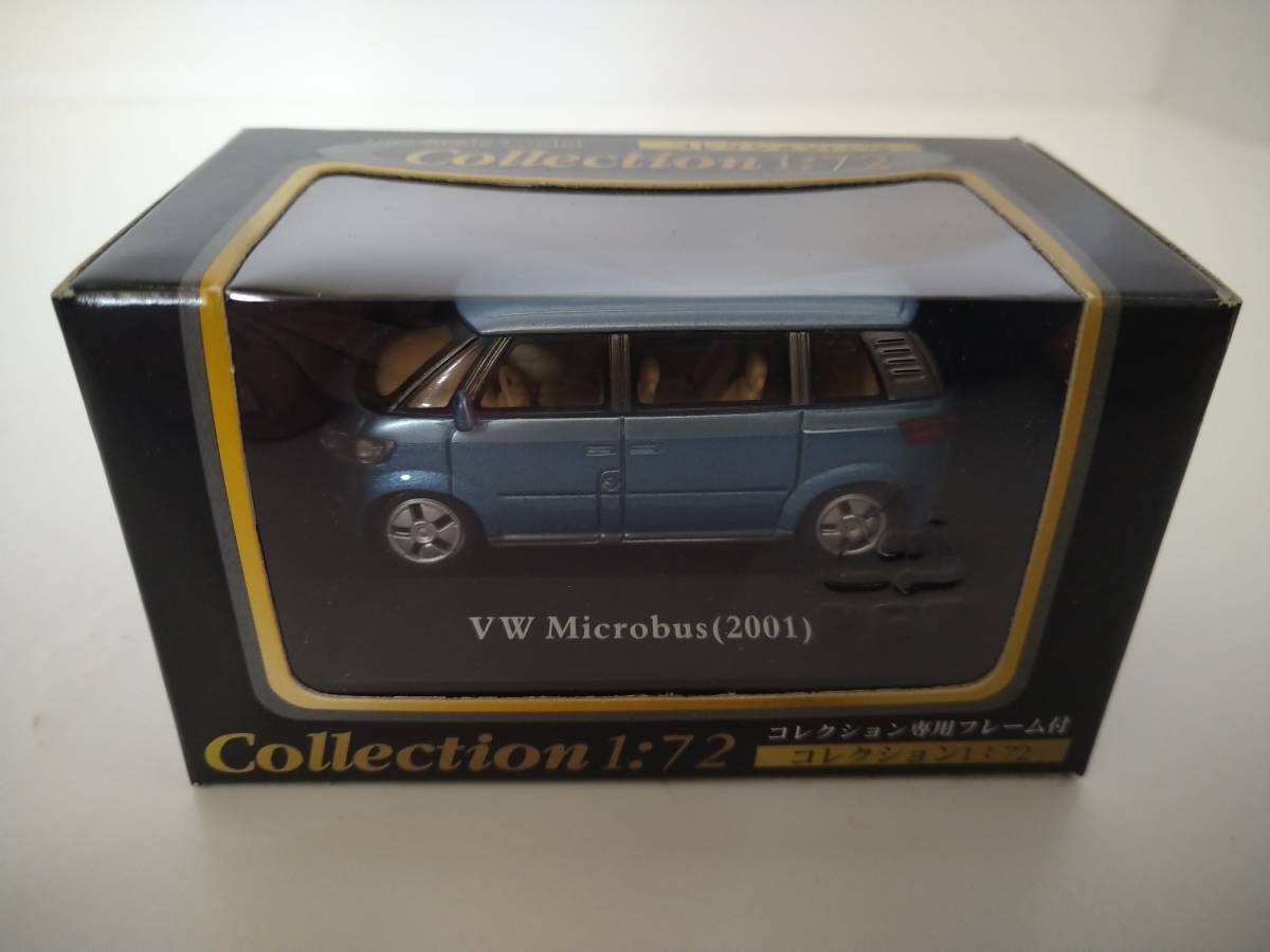 ＜新品＞ ホンウェル　コレクション1：72　VW Microbus（2001）　水色の2トーン　1/72サイズ