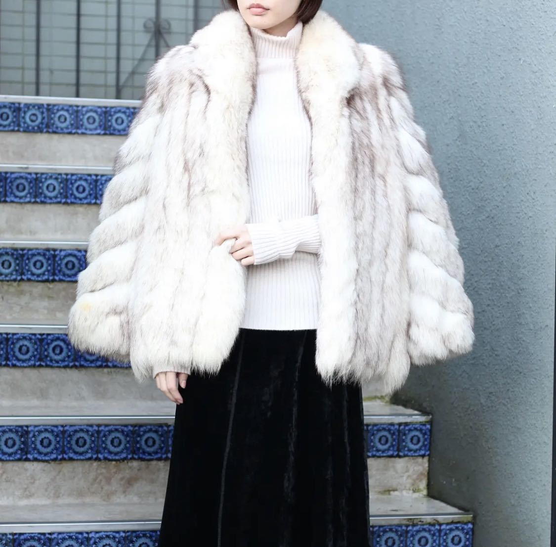 SAGA FOX FOX FUR COAT/サガフォックスフォックスファーコート_画像1