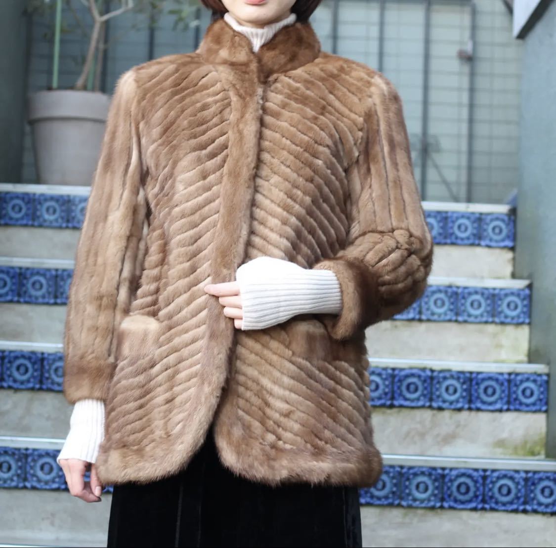 SAGA MINK MINK FUR JACKET/サガミンクミンクファージャケット_画像2