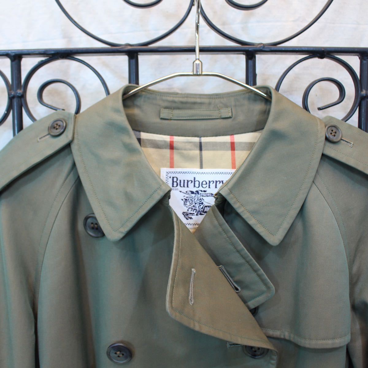 BURBERRYS PRORSUM GABARDINE COTTON TRENCH COAT/バーバリーズ