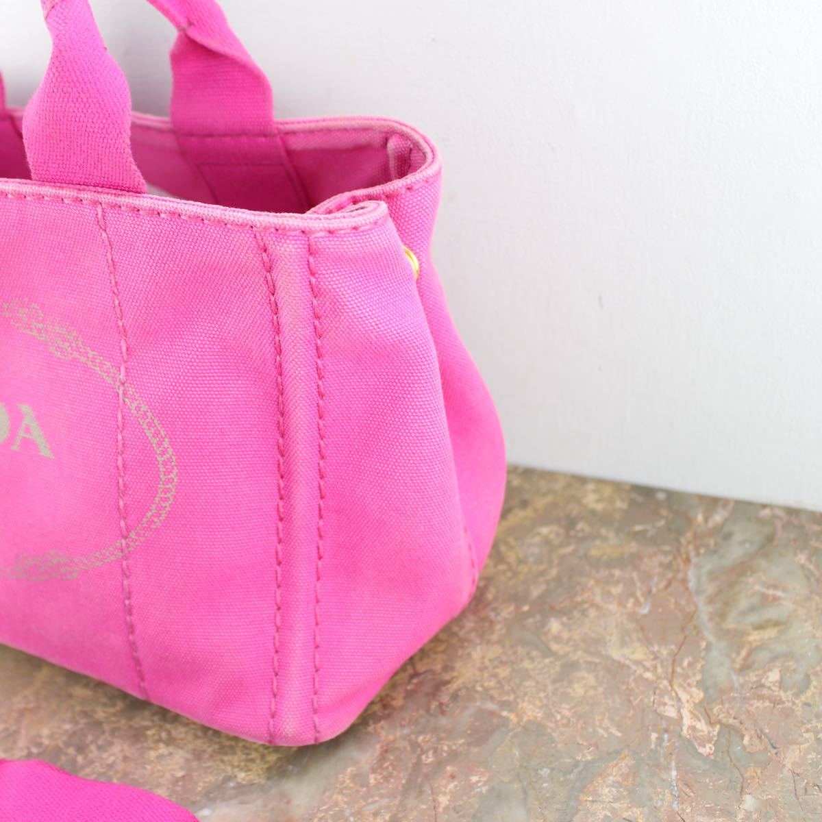 PRADA KANAPA CANVAS 2WAY SHOULDER BAG MADE IN ITALY/プラダカナパ