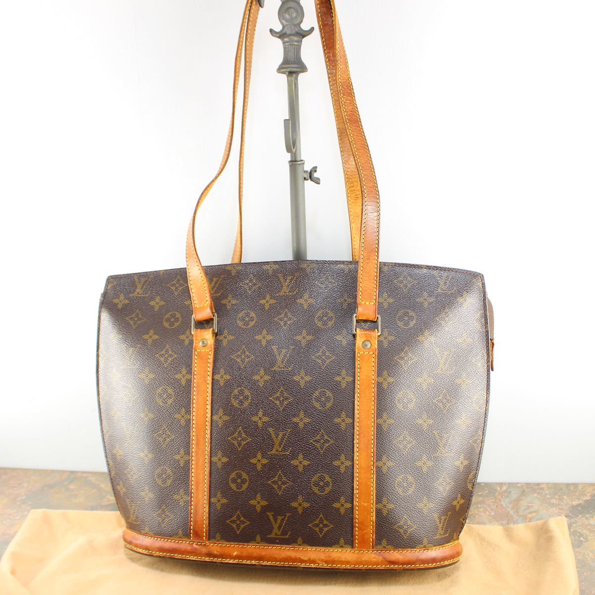 LOUIS VUITTON M51102 VI0995 MONOGRAM PATTERNED TOTE BAG MADE IN FRANCE/ルイヴィトンバビロンモノグラム型トートバッグ