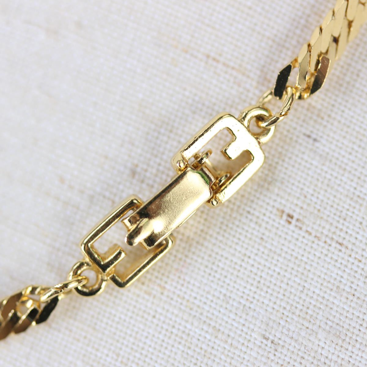 新品タグ付BIJOUX GIVENCHY GOLD CHAIN NECKLACE/ビジュー