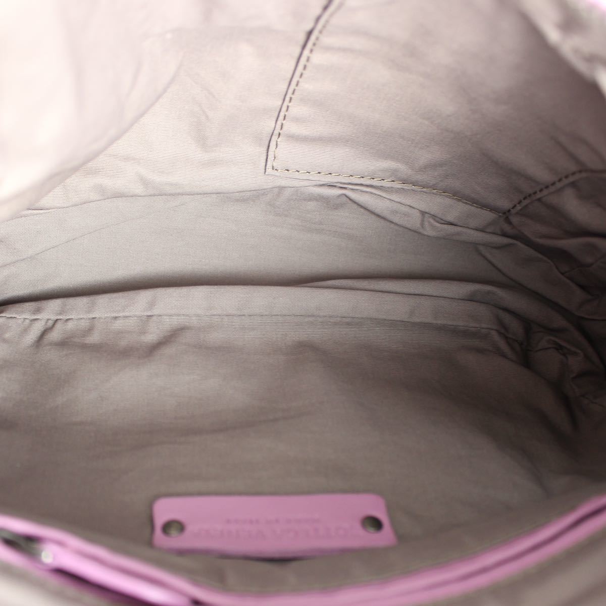 BOTTEGA VENETA MESH LEATHER SHOULDER BAG MADE IN ITALY/ボッテガ