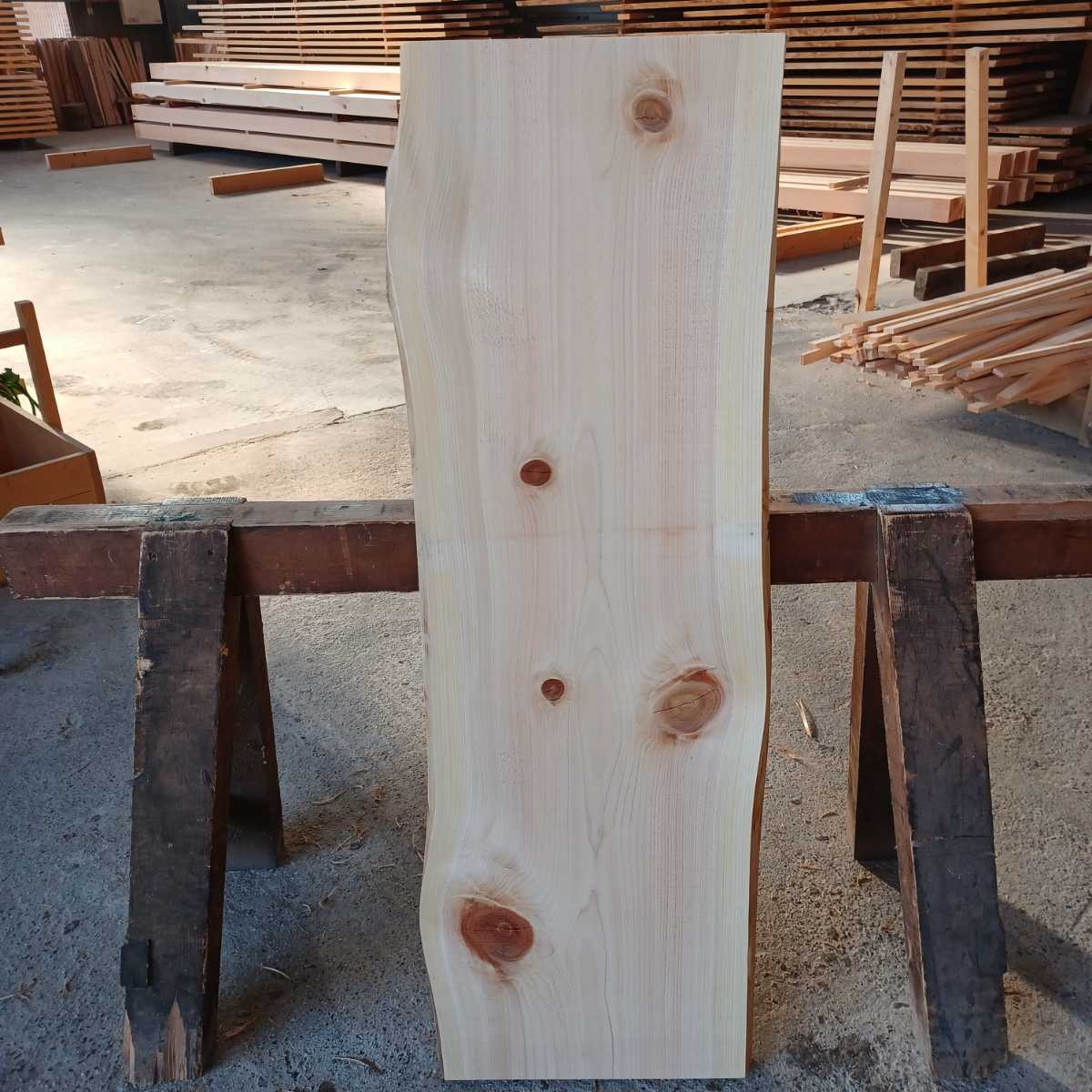 欲しいの 桧 ヒノキ（東農檜） 2本で20000円 角材 材木 新品 8年乾燥 