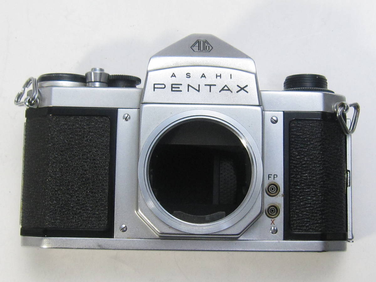 ビンテージ ペンタックス PENTAX S2 Asahi スーパー 旭光学 動作未確認 部品取り ジャンク品 故障品 傷汚れ多数 破損あり_画像9