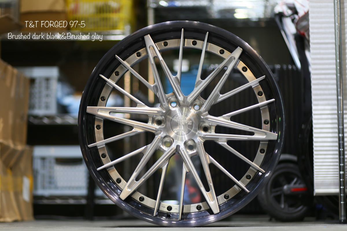 22インチ 4本セット T&T forged 鍛造 ホイール トヨタ全車種に対応 ランクル ランドクルーザー 300 pcd139.7 LX600 等にオーダーで作製_画像8