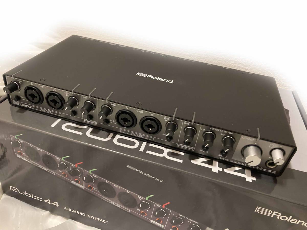 ♪便利♪ROLAND RUBIX44 USBインターフェイス オーディオ