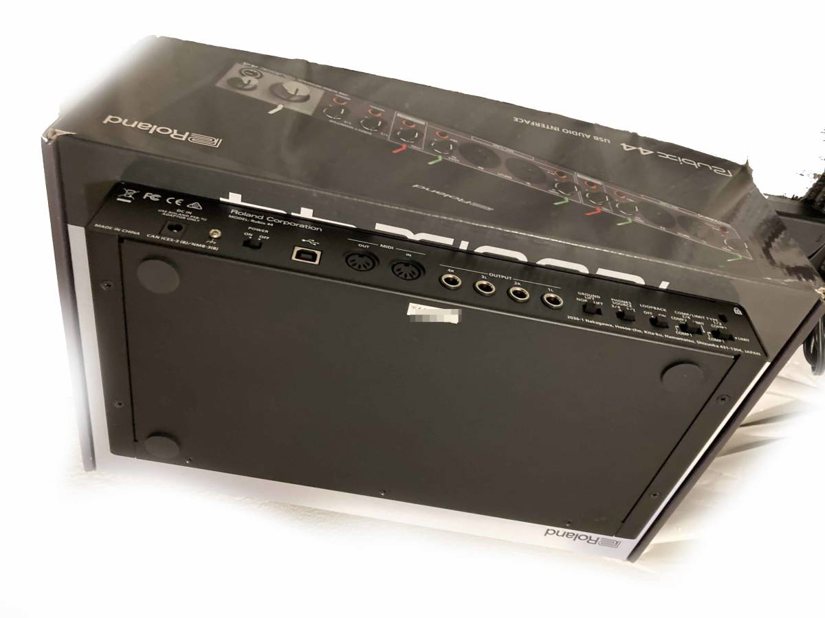 ♪便利♪ROLAND RUBIX44 USBインターフェイス オーディオ