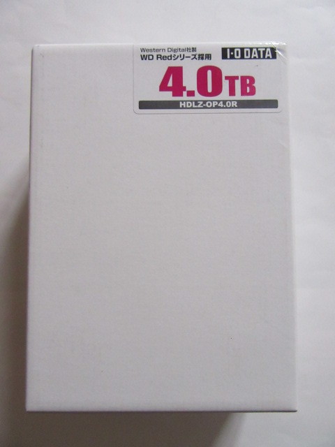 70％OFF】 新品☆IO Z専用交換用HDD、4TB☆HDLZ-OP4.0R DISK LAN Red
