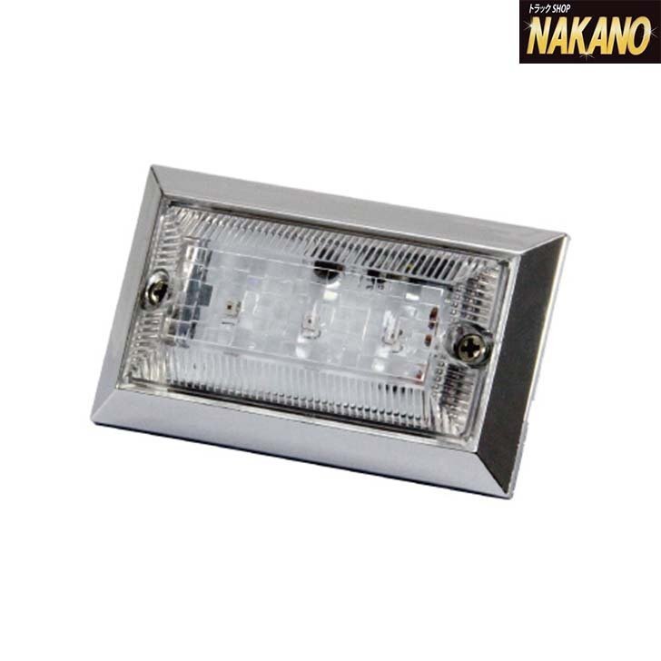 LED3 ハイパワー フラットマーカーランプ NEO C/アンバー 20ケセット 12V/24V共用_画像2