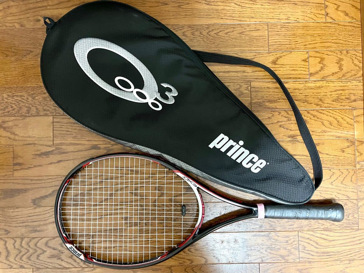 プリンス 硬式テニスラケット（衝撃防止・ケース付き）美品（¥9,998