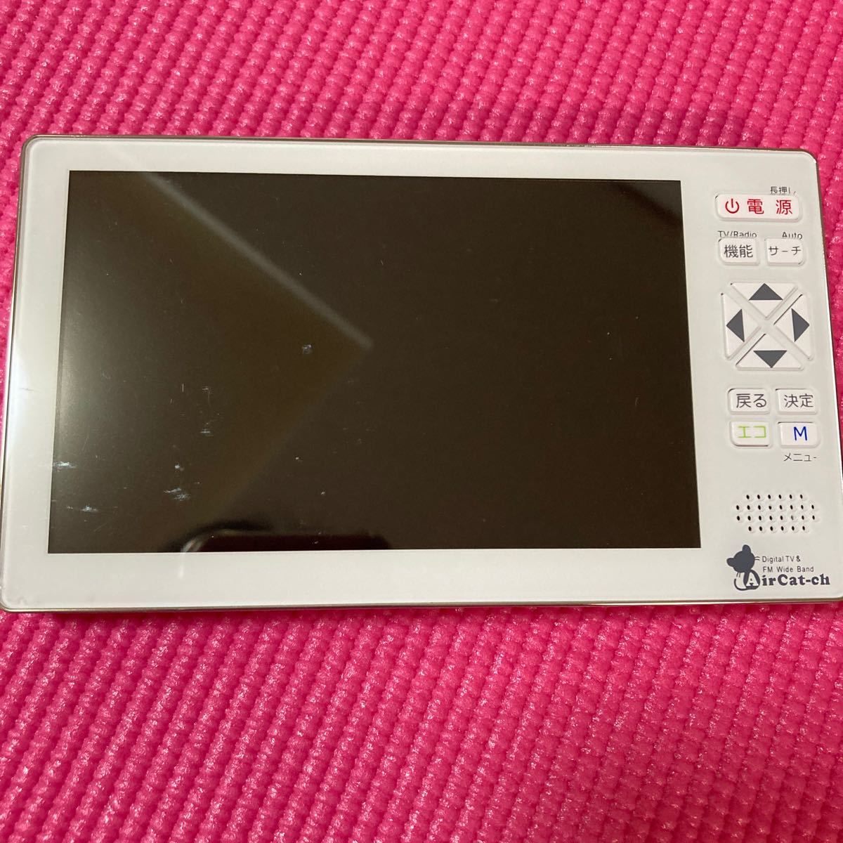 ニチワ電子 5V型 液晶 テレビ Aircat 500|テレビ、映像機器 ニチワ電子 5V型 液晶 テレビ Aircat 500|テレビ、映像機器