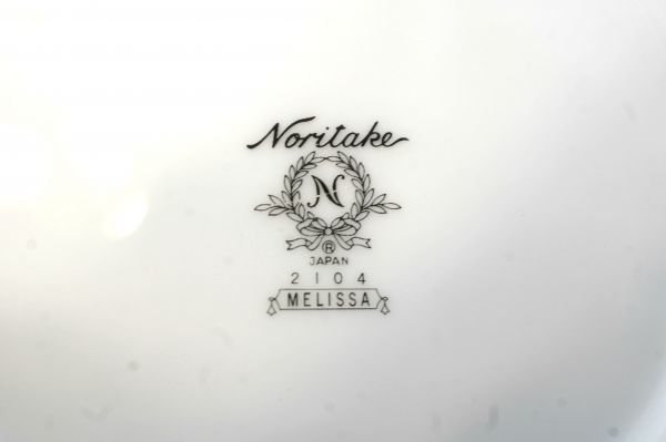 ○中古 ノリタケ Noritake MELISSA 金彩 プレート 深皿 中皿 4枚 D2084_画像4