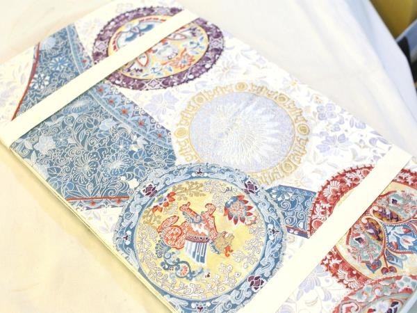 ○新品同様女性着物六通袋帯金糸銀糸花柄獅子424cm KBV7 | JChere雅虎