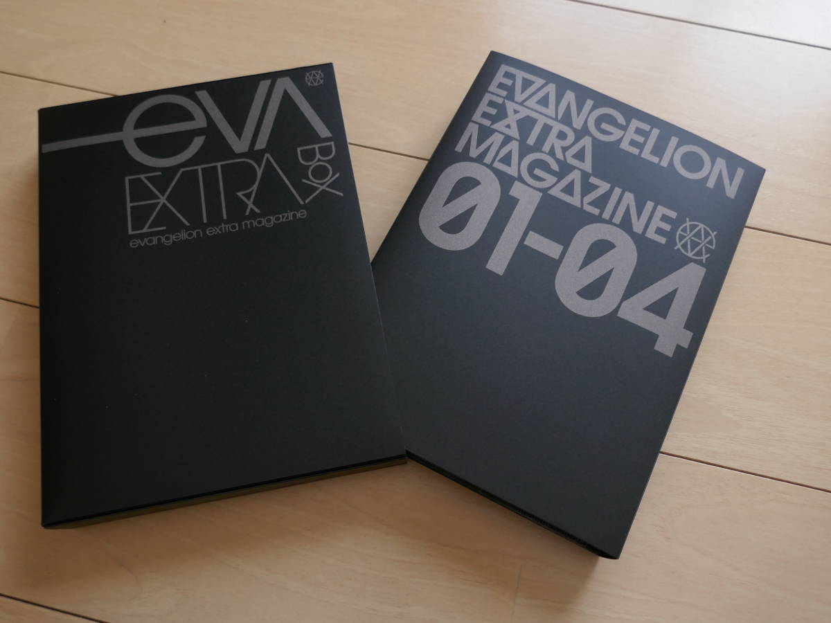 美品！　エヴァンリヲン『EVA EXTRA 04 BOX 』EVA EXTRA 01～03 公開時のパンフレット　_画像4