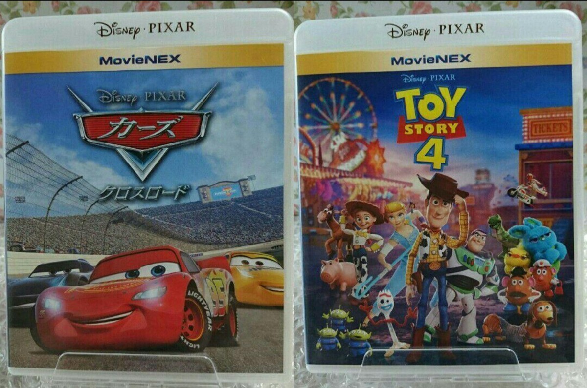 Blu-ray ブルーレイ トイストーリー4 カーズクロスロード 2種 セット  ディズニー ピクサー