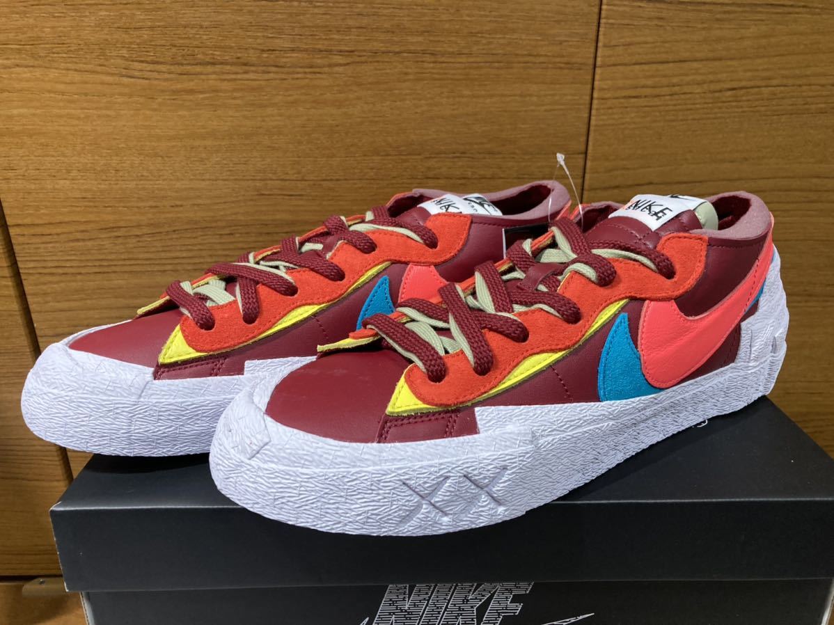 29cm US11【新品未使用・国内黒タグ付】Nike sacai x KAWS Blazer Low