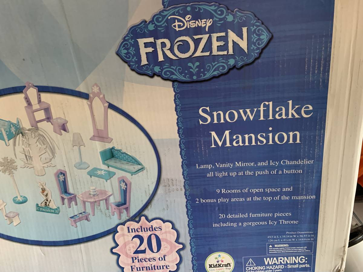 アナと雪の女王 ビッグサイズ 海外製 OVER 3Ft お城 FROZEN アナと雪の女王 ビッグサイズ 海外製 OVER 3Ft お城 FROZEN