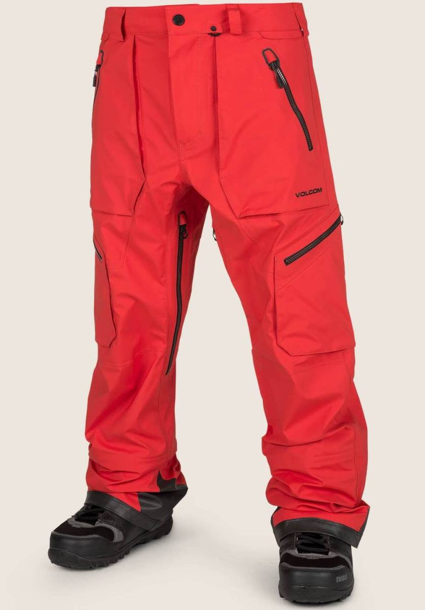 VOLCOM　/　Guch Stretch Gore-Tex Pant　/　Fire Red　/　S 【auction by polvere_di_neve】ボルコム グッチ ゴア guide ak