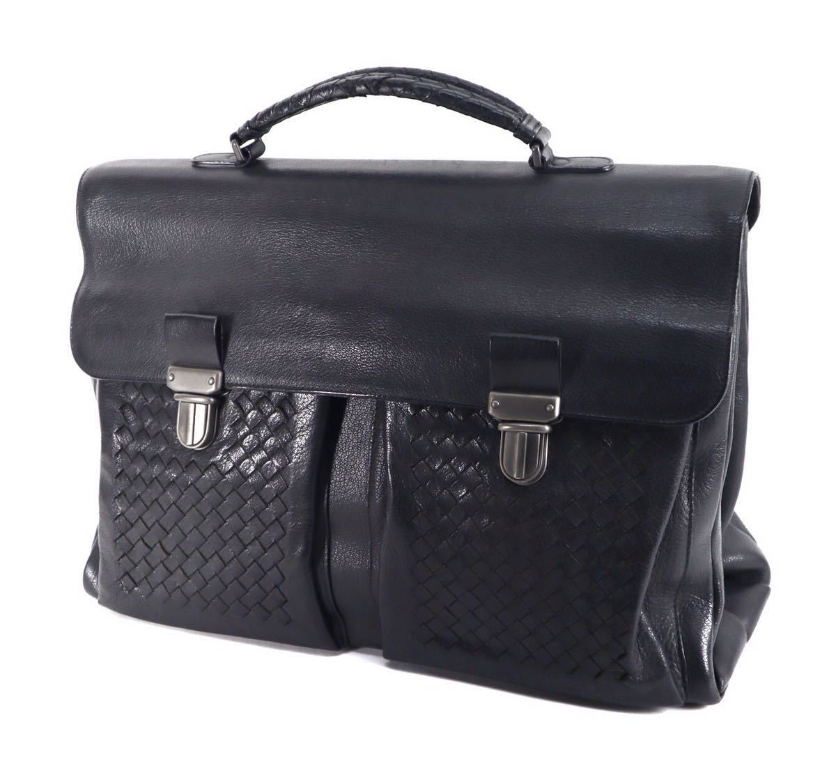 BOTTEGA VENETA ボッテガ イントレチャート ビジネスバッグ