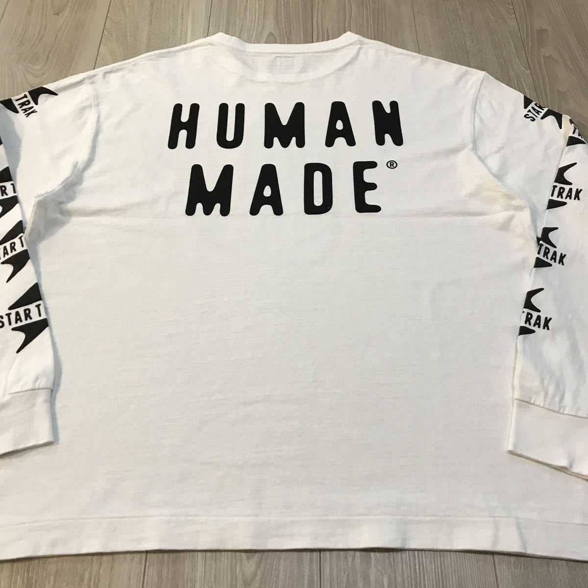 LヒューマンメイドHUMAN MADEスター トラックSTAR TRAK長袖 プリント