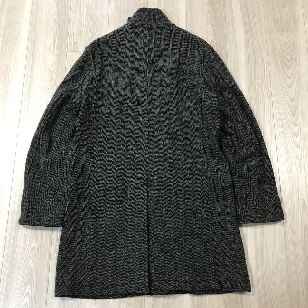 . work woolrich company manufactured M Woolrich engineered garments engineered garments Chesterfield coat herringbone jacket nigel cabourn