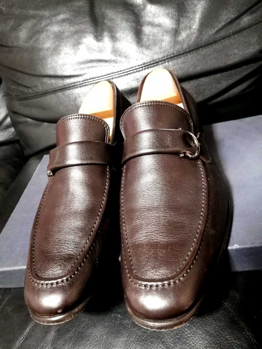 美品 ビジネスシューズ レザーシューズ イタリア製 メンズシューズ