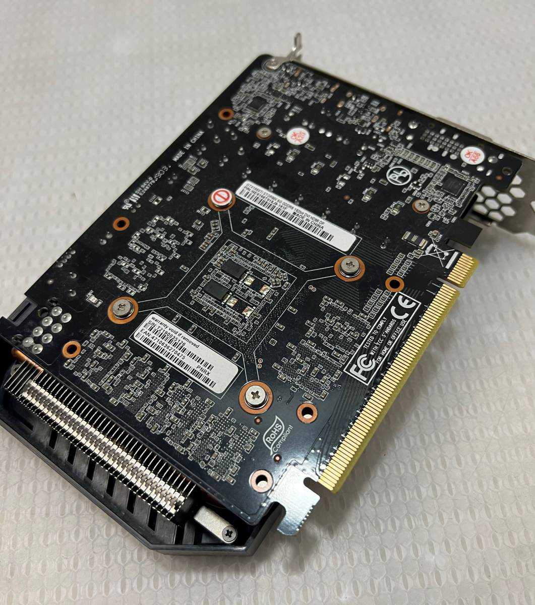 【中古パーツ】GTX1660TI ST0RMX 6G GDDR6 192Bit グラフィックボード ビデオカード PCI-E DVI-D/HDMI/DP■PALiT GTX1660TI 6G_画像3