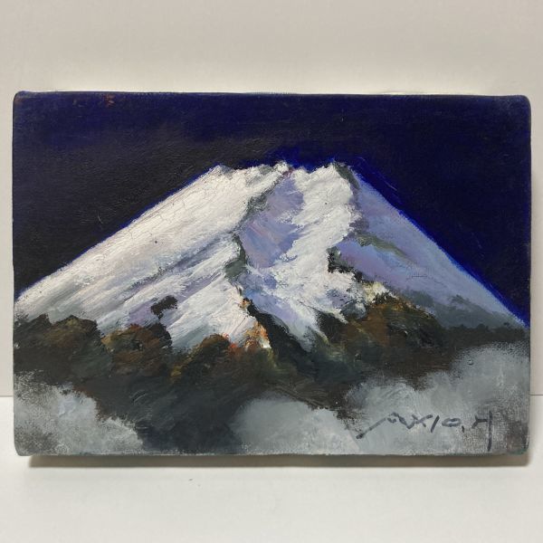 原田家蔵出し品 その62【真作】『錦秋の渓流 原田彰夫 F50号』油絵