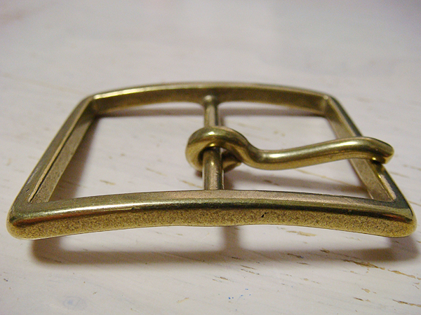  brass brass belt buckle 5.3×4.6CM 4cm width. belt till OK non-standard-sized mail 140 jpy 